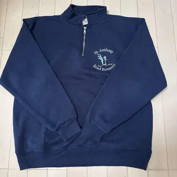 Jerzees Super Sweats 네이비 맨투맨 레어템