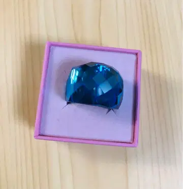 스와로브스키 Swarovski Nirvana 네이비 블루 반지 55호