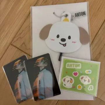 RIIZE 앤톤 몽룡이 미니 부채 키링 스티커