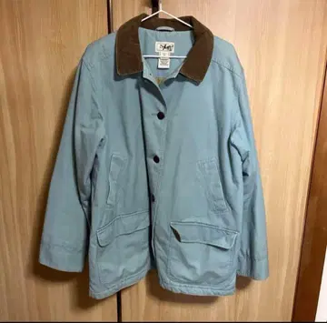 L.L.Bean vintage 커버올 XL 라이트 블루