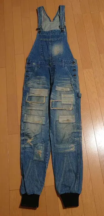 glamb  오버롤 살로펫 패치워크