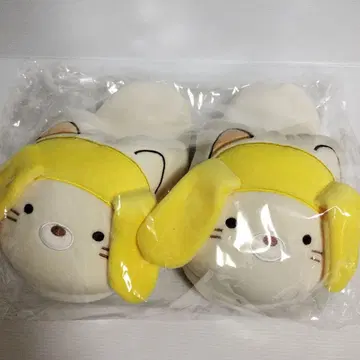 새상품 스미코구라시 삐걱삐걱 슬리퍼 걸을 때마다 귀가 움직이는 슬리퍼