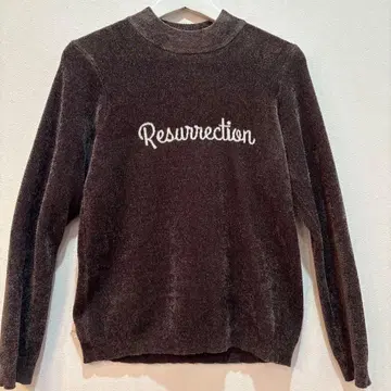 Resurrection 터틀넥 스웨터 그레이