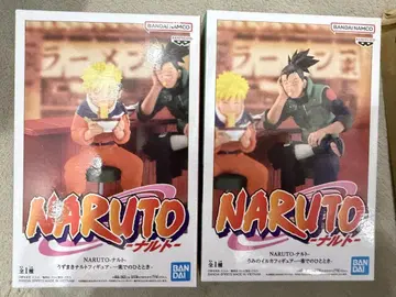 NARUTO 나루토 질풍전 이치라쿠에서의 한때 피규어 나루토 이루카 세트