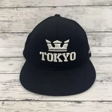새상품급 SUPRA TOKYO 캡 네이비