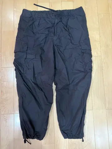 블랙 카고 팬츠 XXL