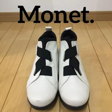 [ Monet. ] 통굽 스니커즈 블랙 x 화이트 스트랩