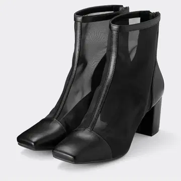 택 포함 미사용 새상품 GU 블랙 시어 부츠 M 사이즈