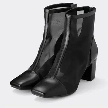 택 포함 미사용 새상품 GU 블랙 시어 부츠 M 사이즈