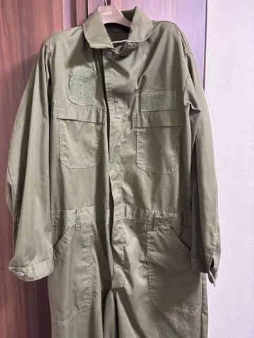 미군 파이롯트 수트 올리브 그린 플라이트 수트