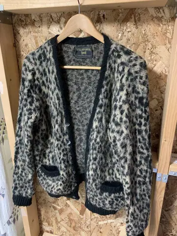 BELAFONTE 모헤어 레오파드 가디건
