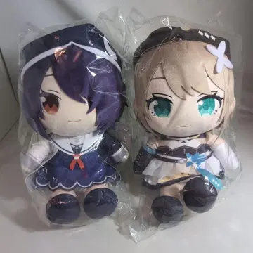 Vtuber 카와리미 봉제 인형 2체 세트 아오기리 고등학교