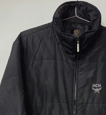 MCM 블랙 퀼팅 자켓 M