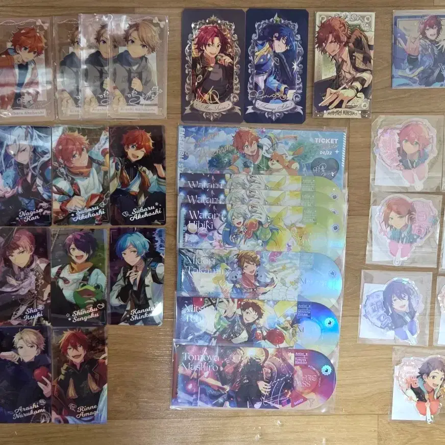 Ensemble Stars tickets, clear cards sell