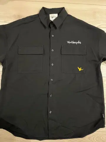 Mark Gonzales 블랙 긴팔 셔츠