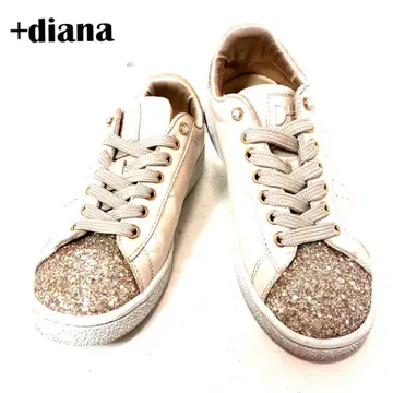 DIANA 플러스 다이애나 베이지 스니커즈 22.5cm