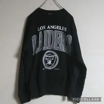 RAIDERS 맨투맨 90s 레이더스 NFL 블랙