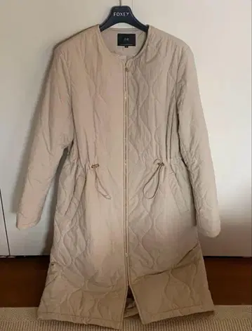 23구 충전솜 롱 패딩 아우터 발수 가공