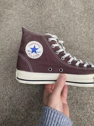 CONVERSE ALL STAR STITCHING BROWN