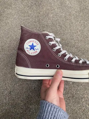 CONVERSE ALL STAR STITCHING BROWN