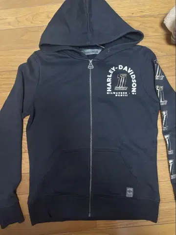 HARLEY-DAVIDSON 긴팔 후드티 풀 집업