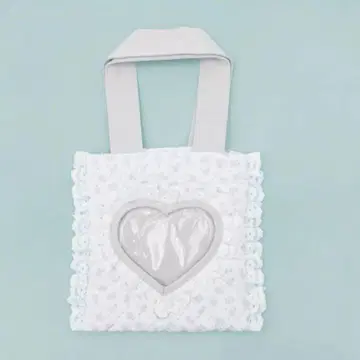 앙스타 이츠누이 parallel 로맨틱 퀼트 토트 화이트