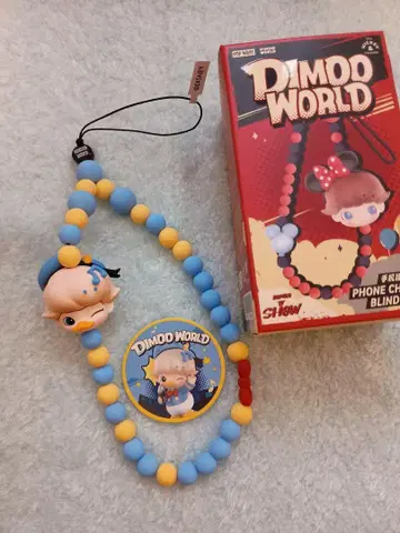 새상품 미사용 POP MART DIMOOWORLD Disney 스트랩