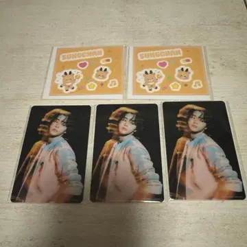 RIIZE 온라인 복권 스티커 클리어 카드 성찬