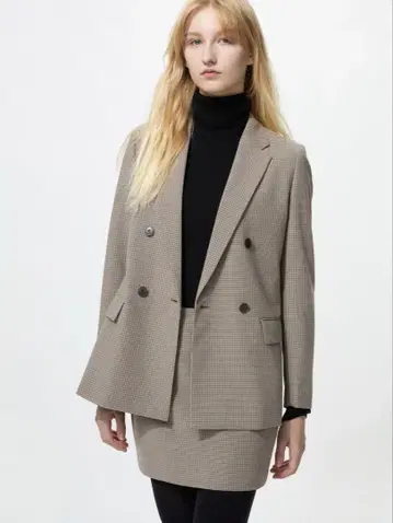 UNIQLO 더블 자켓 XL