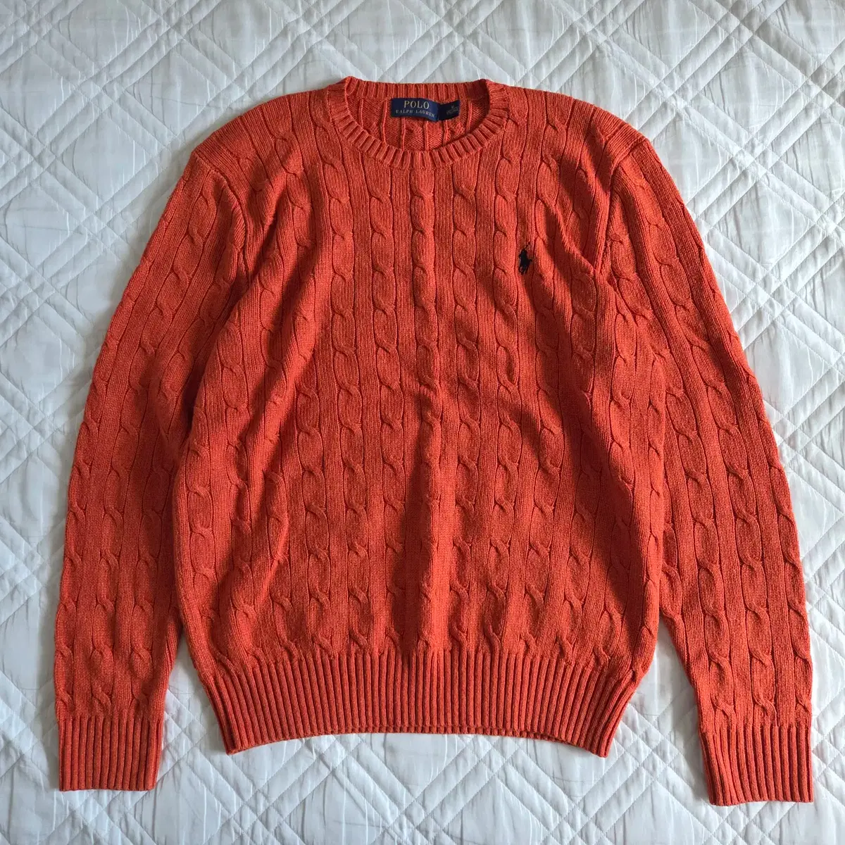 POLO RALPH LAUREN SILK 100% Cable Knit | 브랜드 중고거래 플랫폼 