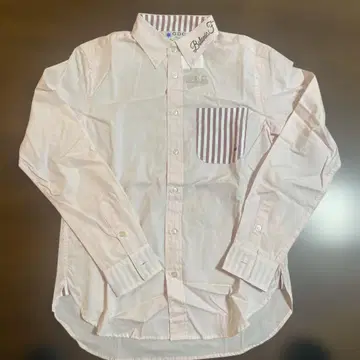 GDC 그랜드 캐니언 스트라이프 포켓 부착 긴팔 셔츠 M