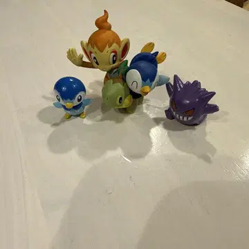 [ 초레어 ] 포켓몬 팽도리 & 불꽃숭이 & 나몰빼미 소프트 비닐 외