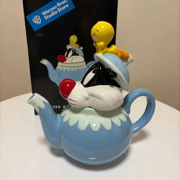 워너 브라더스 실베스터 트위티 찻주전자