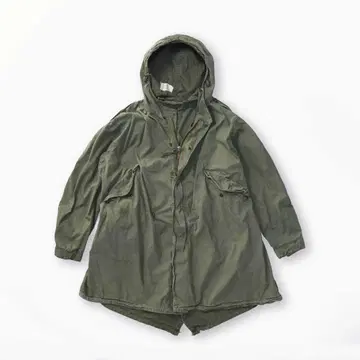 미군 실물 m51 피쉬테일 후드티