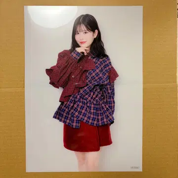 FRUITS ZIPPER 츠키아시 아마네 A4 클리어 포스터