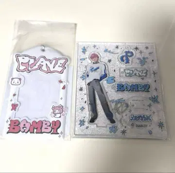 밤비 plave 플레이브 아크릴 스탠드 포토 카드 홀더