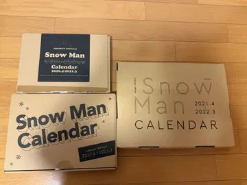 SnowMan 달력 2020.2021.2022 특전 포함