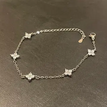 빈티지 플라워 팔찌 silver925