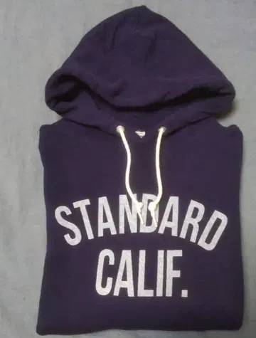 STANDARD CALIF. 후드 부착 후드티 네이비