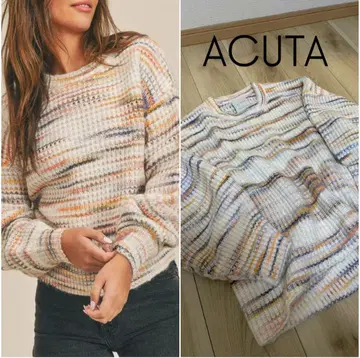 [ 새상품급 ] ACUTA 컬러 니트
