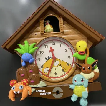 포켓몬스터 SEIKO 벽시계 정크