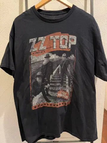 ZZ TOP 그래픽 프린트 T셔츠