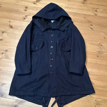 ENGINEERED GARMENTS 모즈 코트 사이즈 1 네이비
