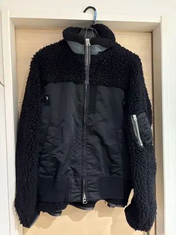 사카이 22AW Faux Shearling 블루종 size 3