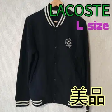 LACOSTE 블랙 점퍼 L 블루종 5 가디건 라코스테