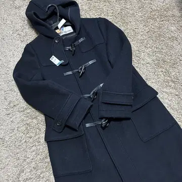 NATURAL BEAUTY BASIC 네이비 더플 코트