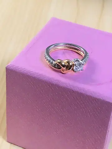 스와로브스키 Swarovski Lifelong Heart 반지 52호