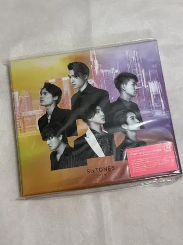 SixTONES CITY Blu-ray 미개봉 새상품