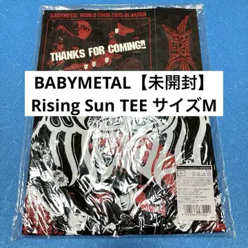 [ 미개봉 ] BABYMETAL Rising Sun TEE 사이즈: M