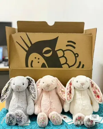토끼형 봉제 인형 세트*5